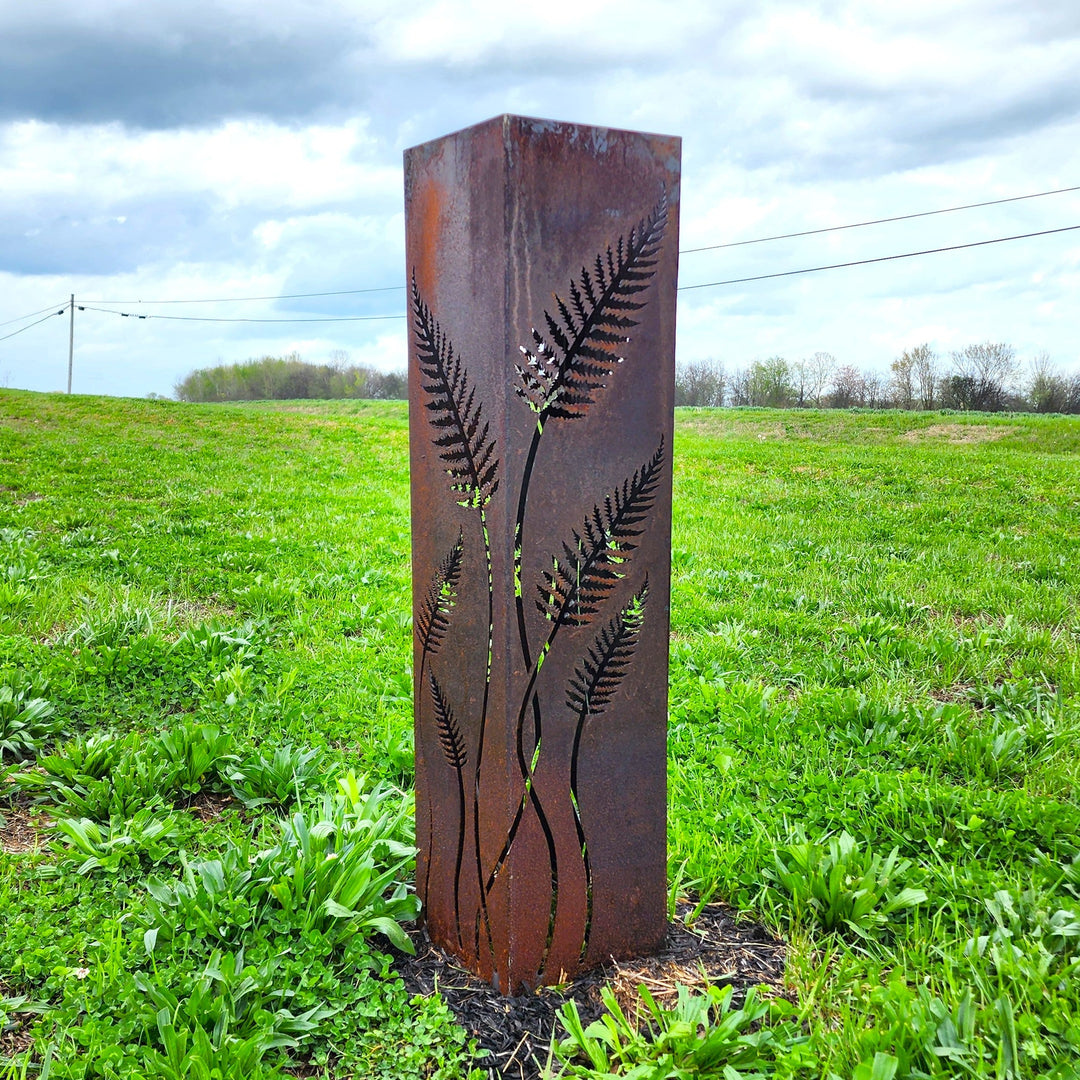 Metal Garden Columns