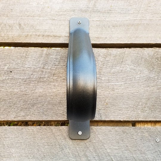 1 Step Handrail - Metal Grab Rail for One Stair - Victorian Stair Rail - Maker Table