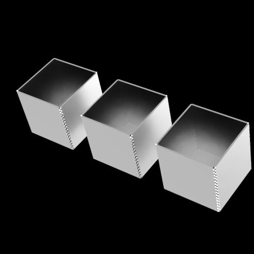 3 Pack of 4" Planters - Maker Welding Kit - Maker Table
