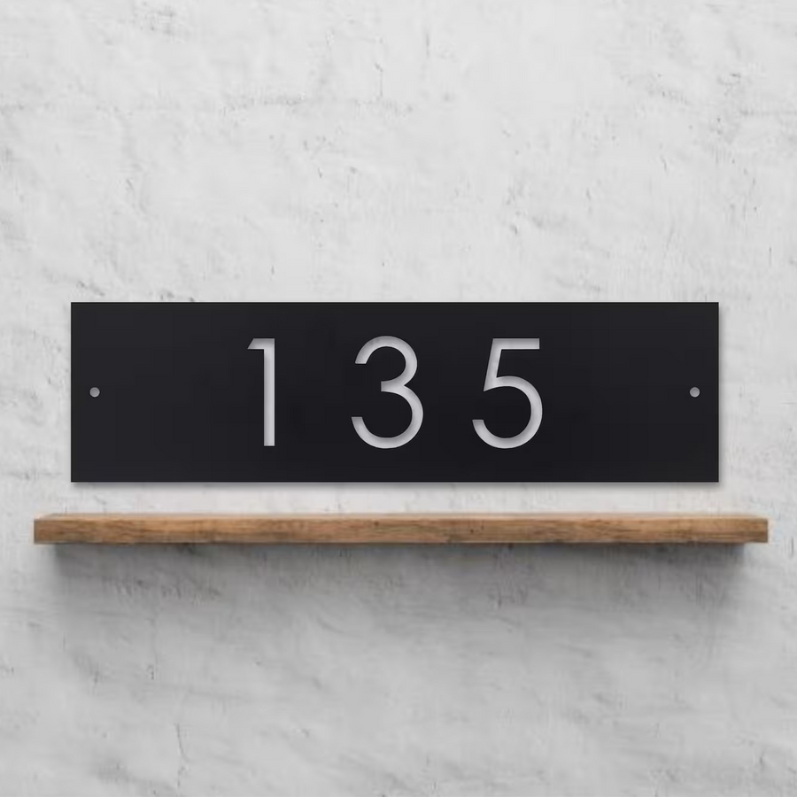 Modern Address Signs