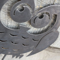 Thumbnail for Metal Owl Garden Stakes - Retro