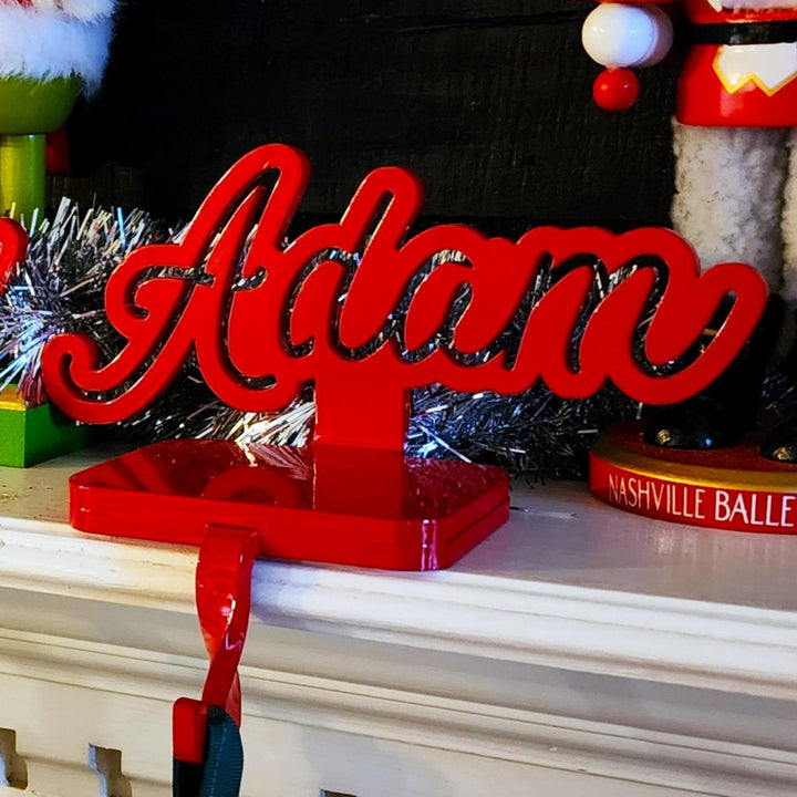 Personalized Home Decor - Christmas Stocking Holder
