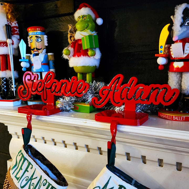 Personalized Home Decor - Christmas Stocking Holder