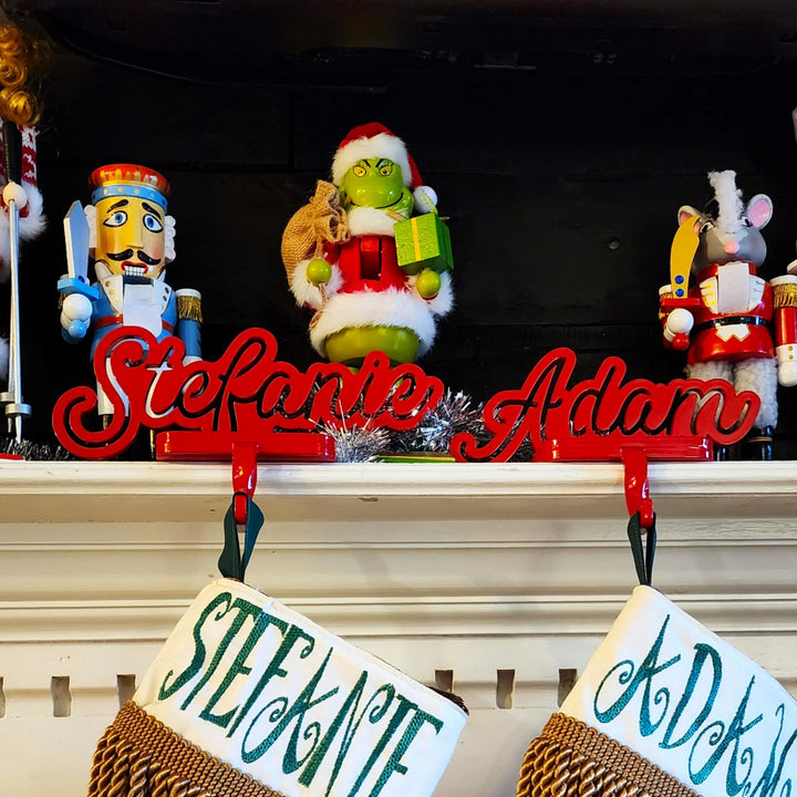 Personalized Home Decor - Christmas Stocking Holder