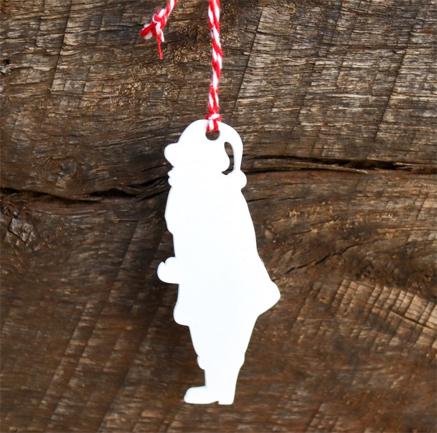Mr. & Mrs. Claus Christmas Ornament - Holiday Stocking Stuffer Gift - Tree Home Decor
