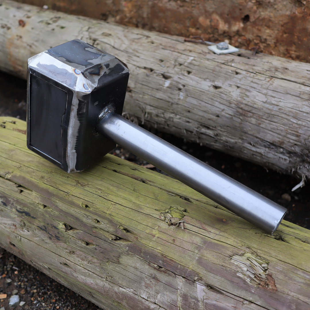 Mjölnir Thor Hammer – DIY Welding Kit or Assembled Display – Norse Steel Hammer Prop