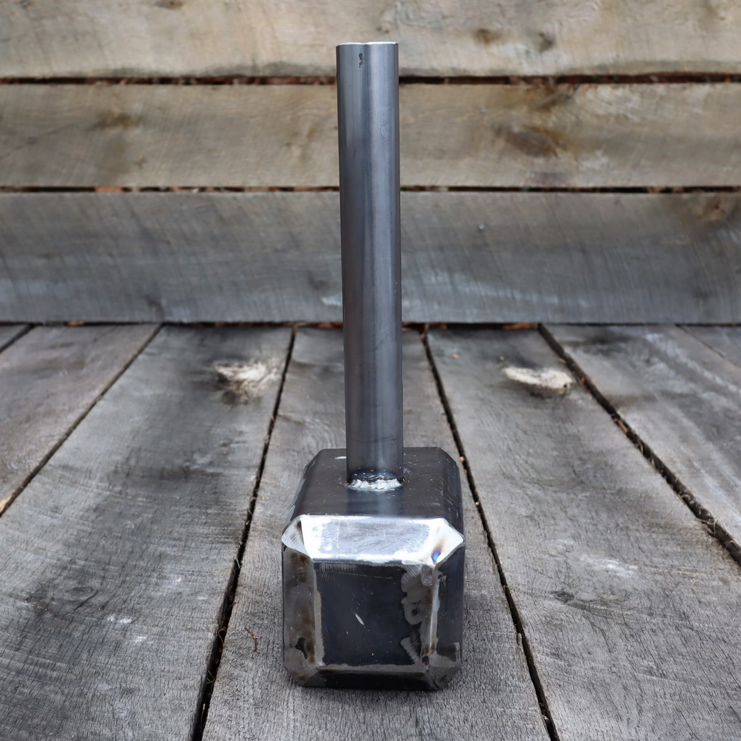 Mjölnir Thor Hammer – DIY Welding Kit or Assembled Display – Norse Steel Hammer Prop