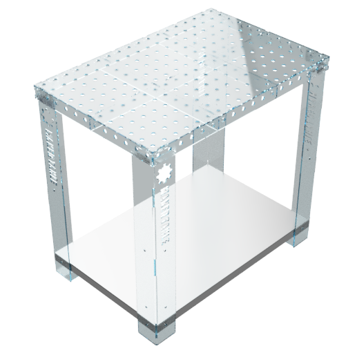 Garage Maker Table Shelf Attachment