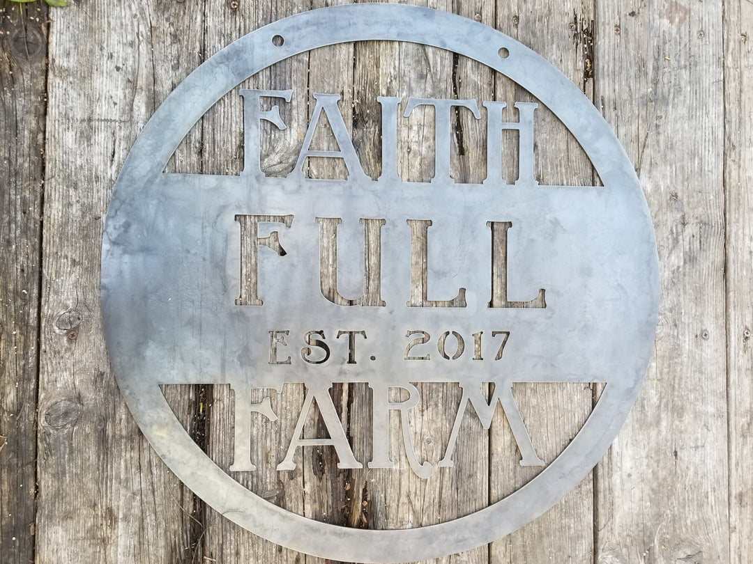 Rustic Hanging Farmhouse Signs