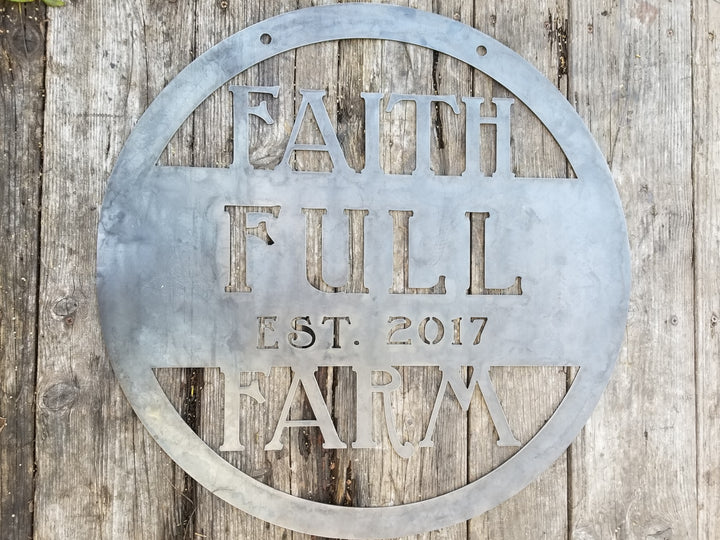 Rustic Hanging Farmhouse Signs