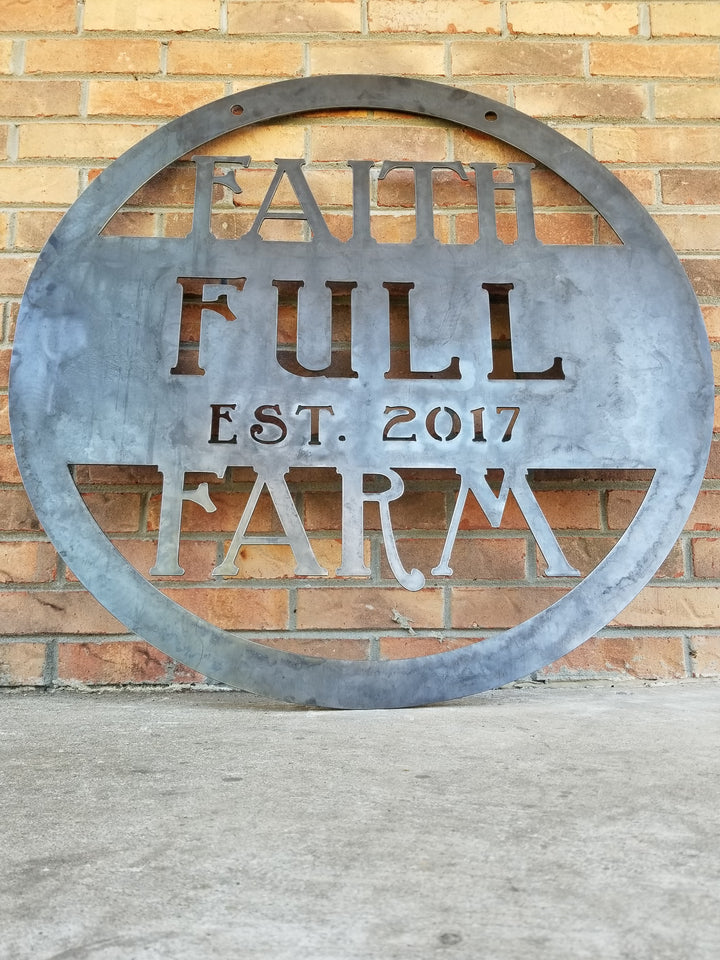 Rustic Hanging Farmhouse Signs