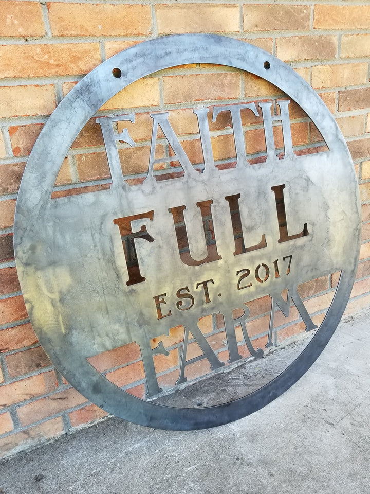 Rustic Hanging Farmhouse Signs