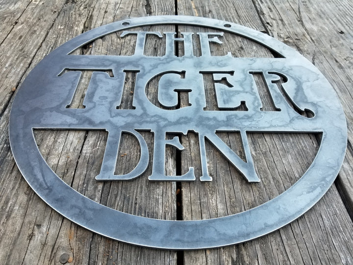 Custom Metal Hanging Ranch Sign - Personalized Metal Sign