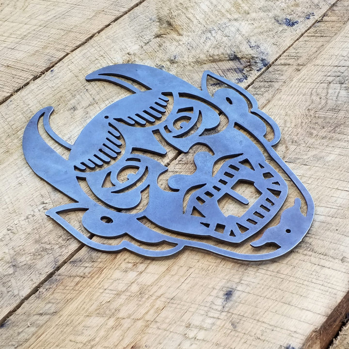 Demon Tattoo Man Cave Signs