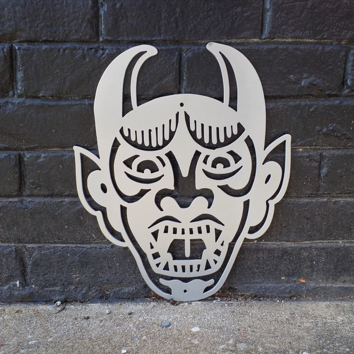 Demon Tattoo Man Cave Signs