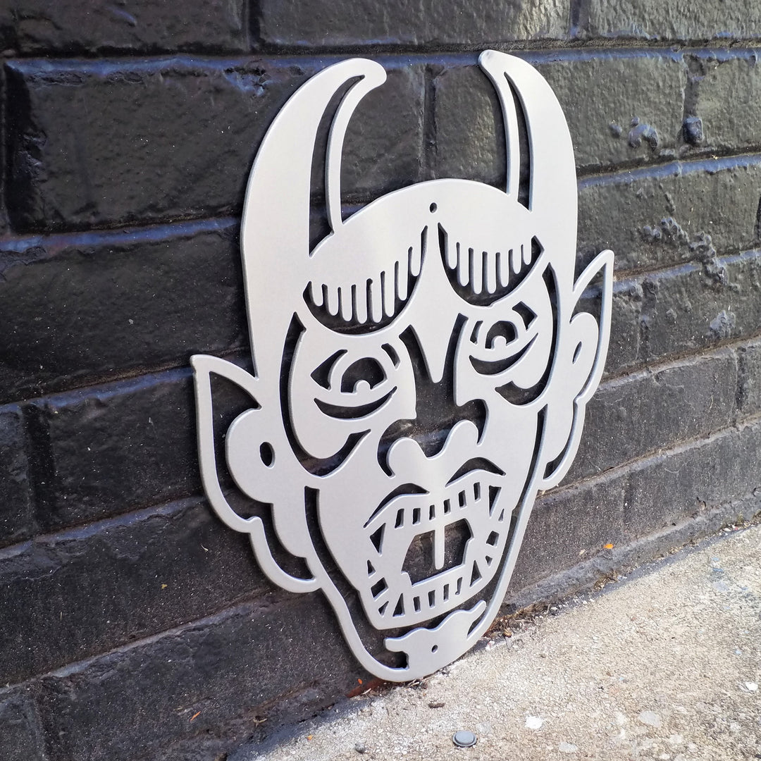 Demon Tattoo Man Cave Signs