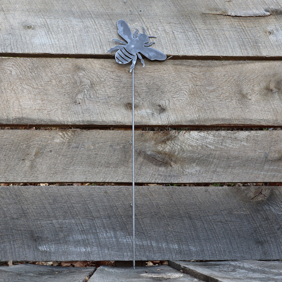 Metal Bee Garden Stake