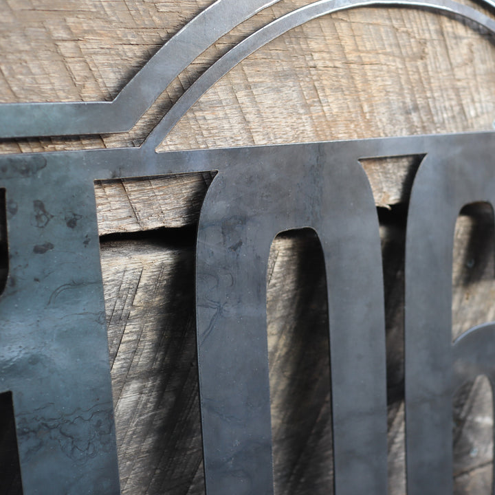 Personalized Metal House Number Signs