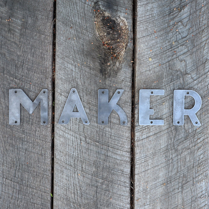 Metal Wall Decor Letters