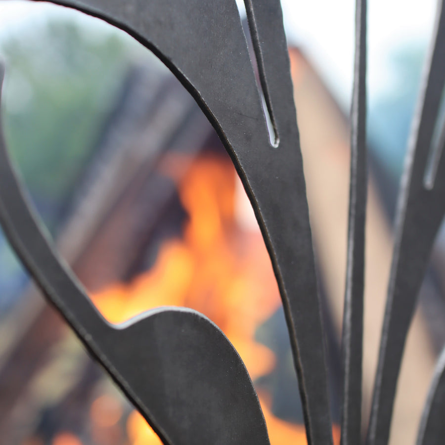 Custom Steel Fire Pit - Metal Outdoor Backyard Fire Ring - Choose Your Own 4 Panels