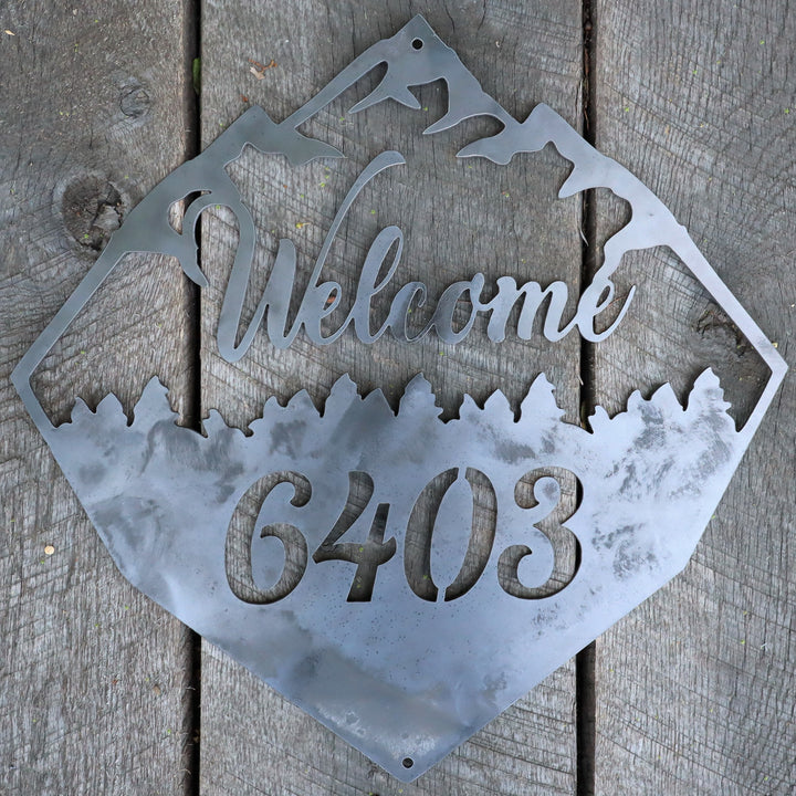 Mountain Address Signs