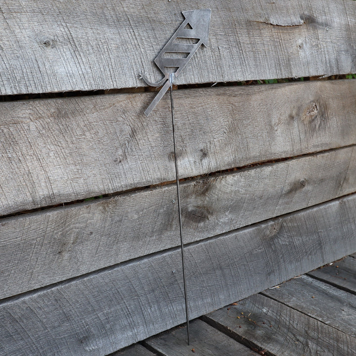 Metal Firework Garden Stakes
