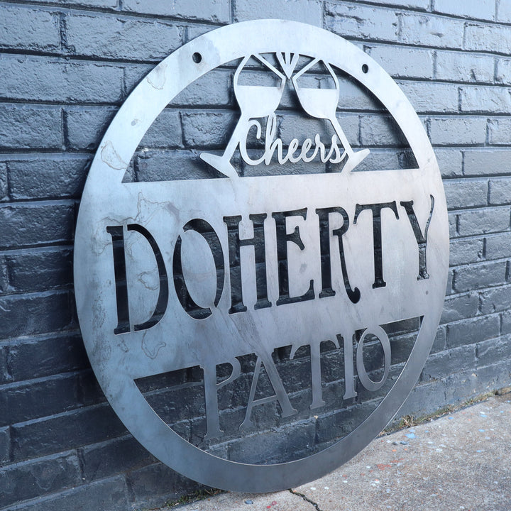 Personalized Patio Decor - Relaxing Patio Signs