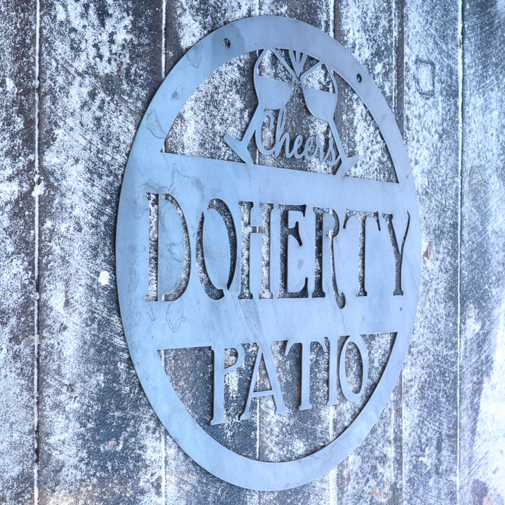 Personalized Patio Decor - Relaxing Patio Signs