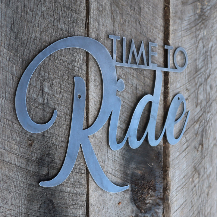 Time to Ride - Gym Signs