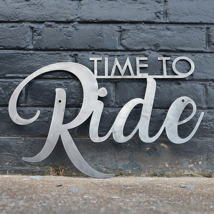 Time to Ride - Gym Signs