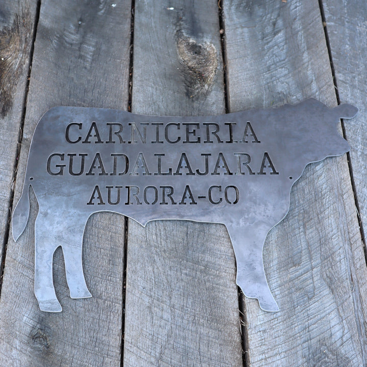 Custom Butcher Shop BBQ Signs