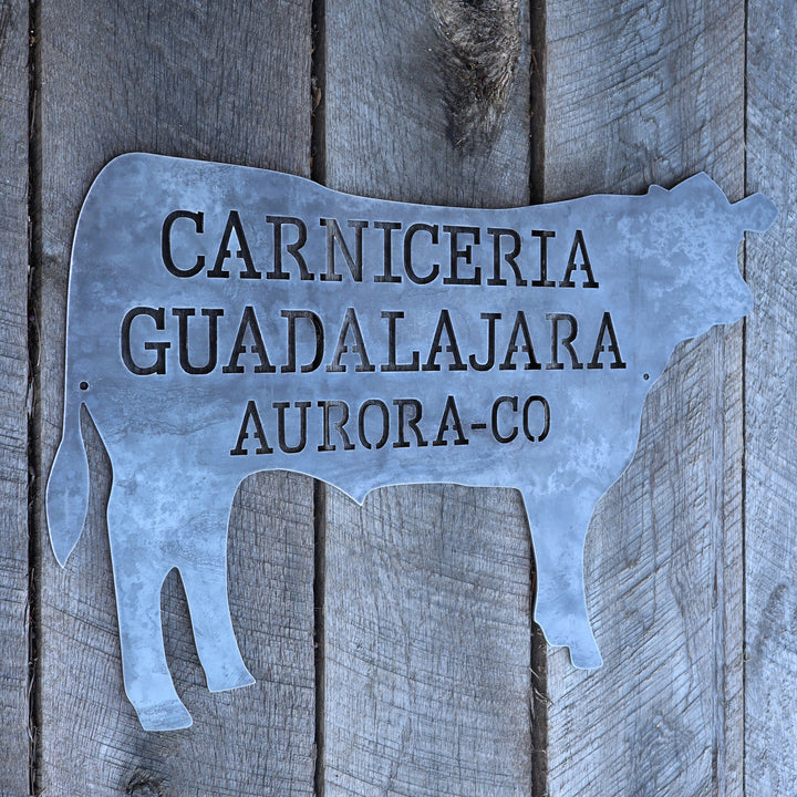 Custom Butcher Shop BBQ Signs