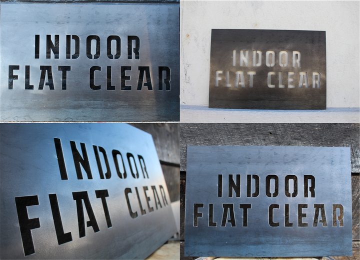 Custom Contemporary Metal Welcome Sign