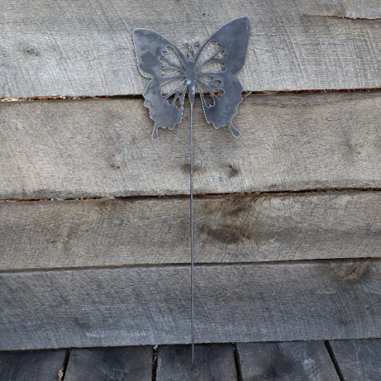 Metal Butterfly Garden Stakes