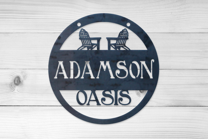 Personalized Patio Decor - Relaxing Patio Signs