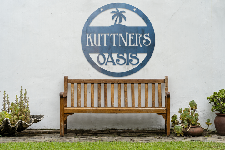 Personalized Patio Decor - Relaxing Patio Signs