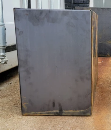 Metal Trough Planter 30" x 12" x 18" - Large Rectangular Planter - Perennial Planter Pot - Minimalist