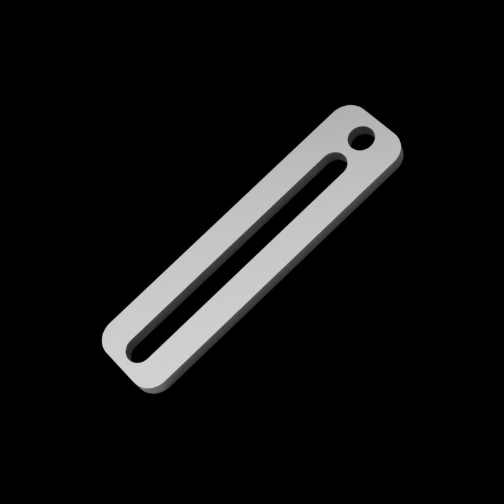 Maker Flat Sliding Stop - 2"x8" - UMT/GMT Attachment