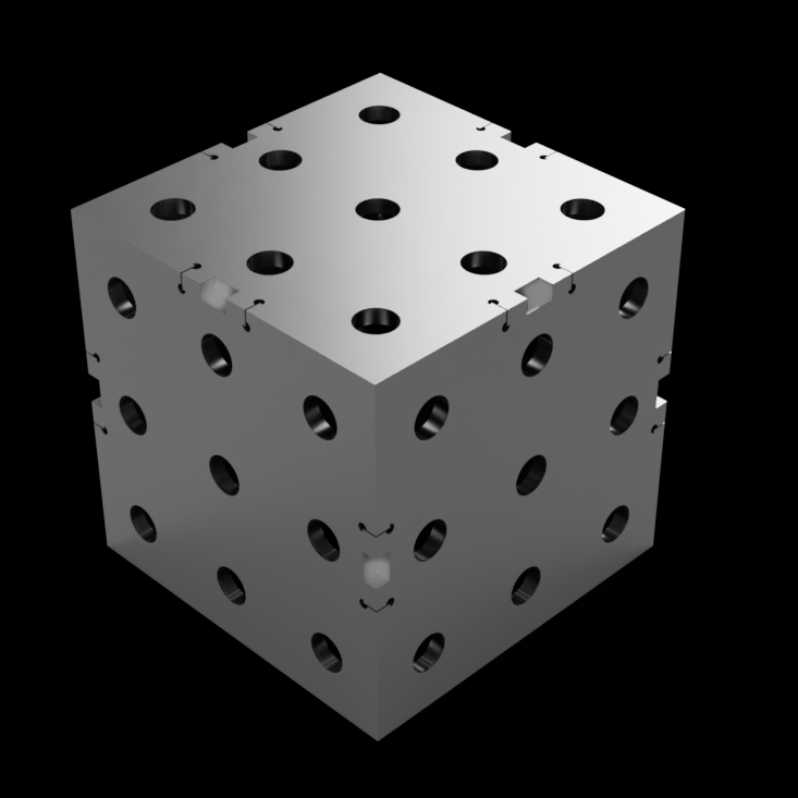 Maker Block - 6"x6"x6" - UMT/GMT Attachment