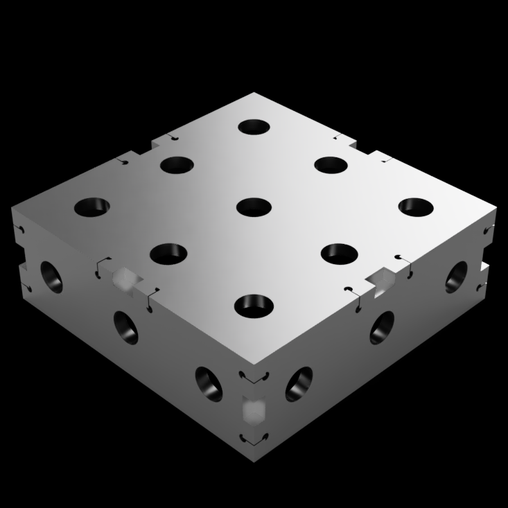 Maker Block - 6"x6"x2" - UMT/GMT Attachment