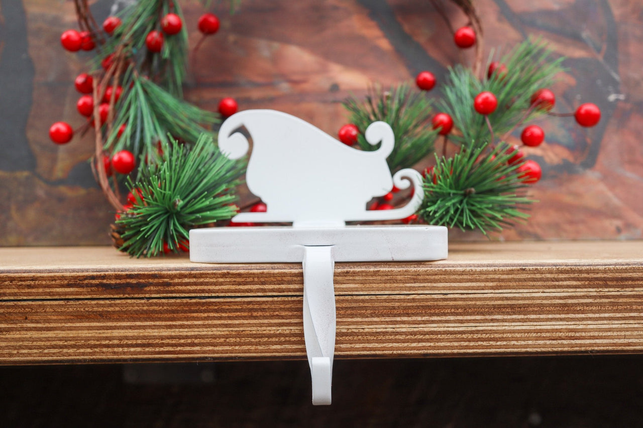 2-PACK Heavy Stocking Holder - FREE SHIPPING, Multiple, Heavy, Unique, Use on Mantel, Stairs, or Shelf, Holiday Gift for All - Maker Table