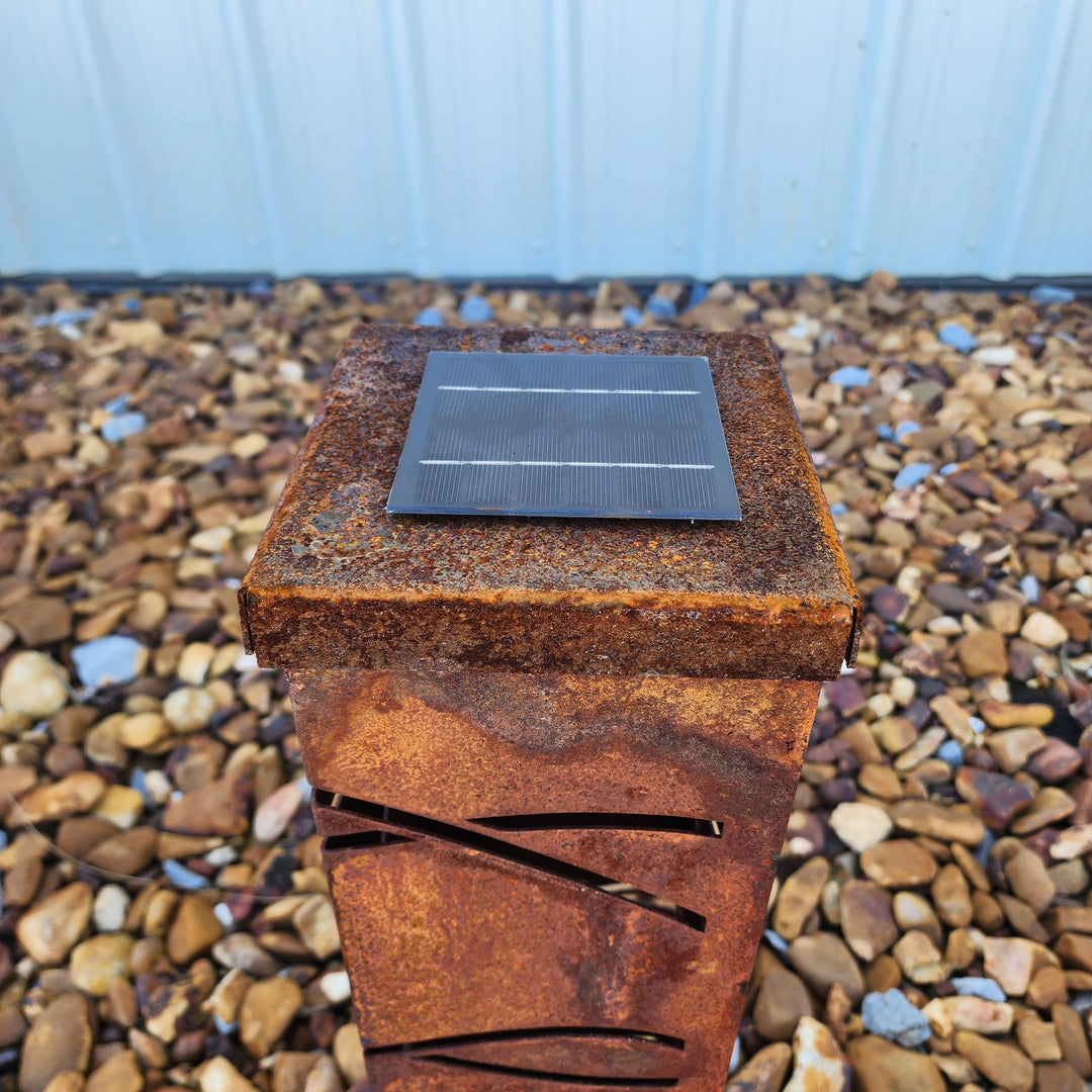 Custom Listing for Tim (Powder Coated Column & Solar Lid)