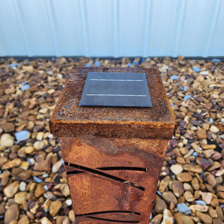 Custom Listing for Tim (Powder Coated Column & Solar Lid)