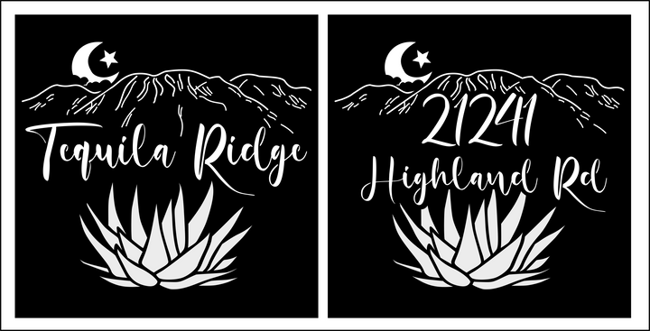 Custom Listing for Mike (2 Signs)