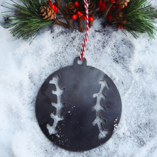 Baseball Christmas Ornament - Holiday Stocking Stuffer Gift - Tree Home Decor