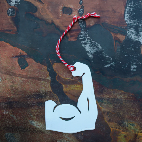 Bicep Christmas Ornament