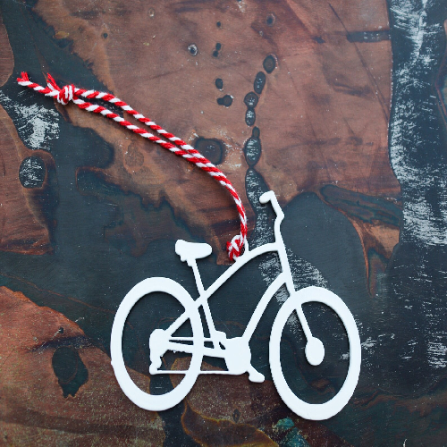 Bicycle Christmas Ornament