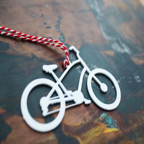 Bicycle Christmas Ornament