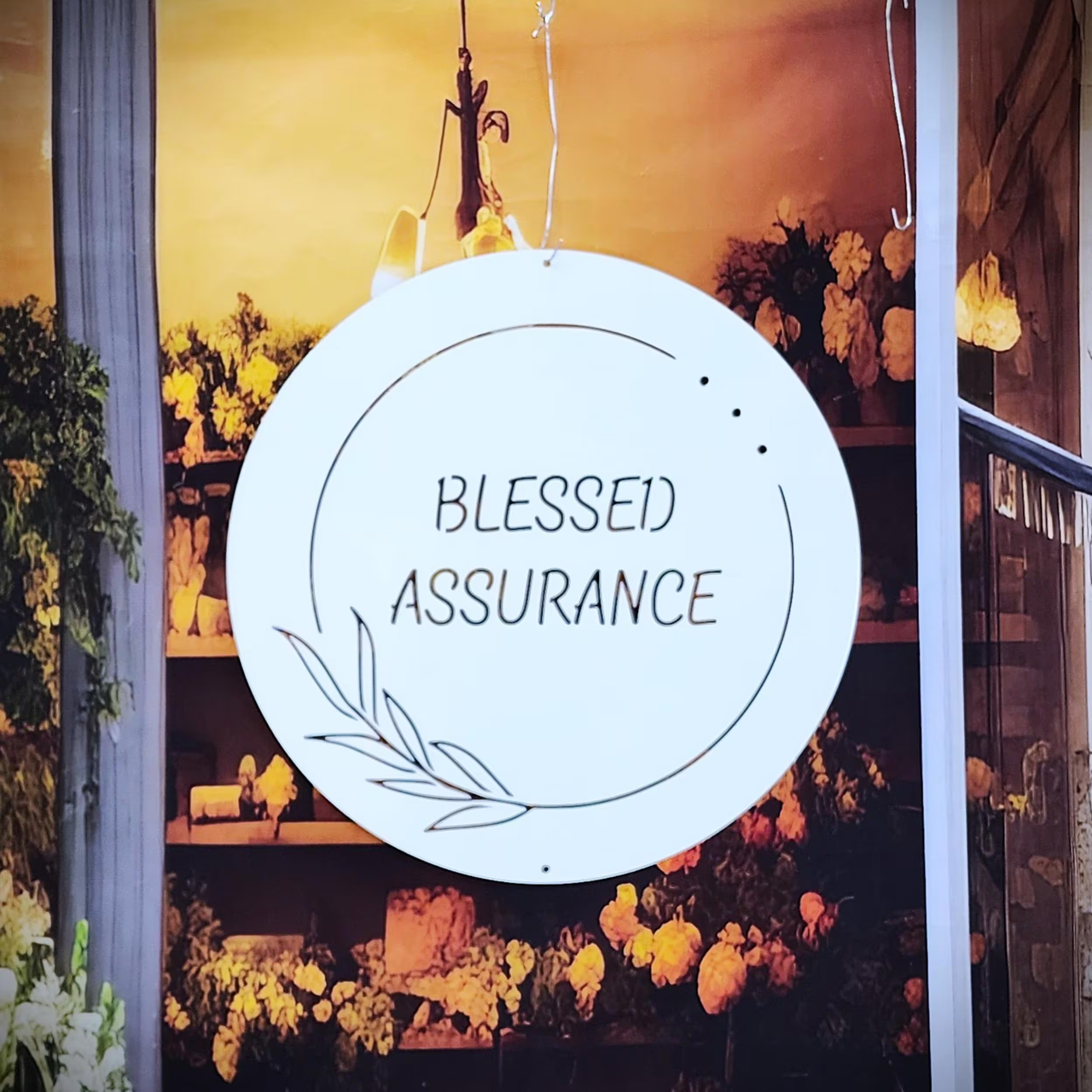 Blessed Assurance - Christian Artwork