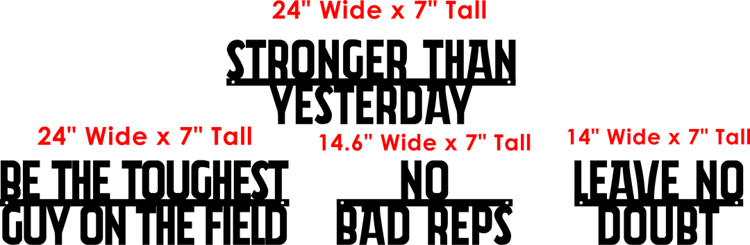 Custom Listing for John D (11 signs)